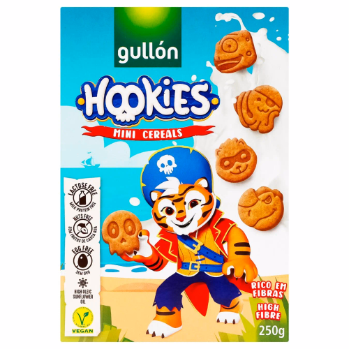 Печиво Gullon Hookies Mini cereale 250г
