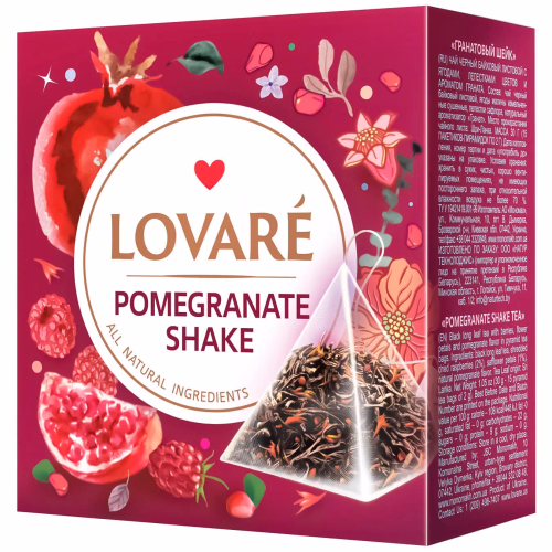 Lovare чай в пірам. ф/п 15*2г Pomegranate Shake