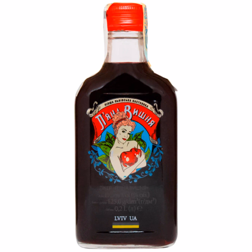 Лікер П'яна Вишня 17,5% 0,2л