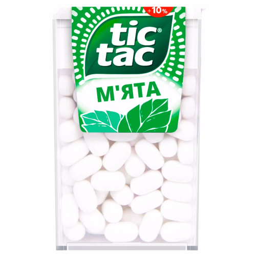 Драже Тік Так М'ЯТА T110  (54г)