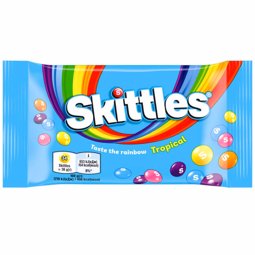 Драже Skittles Тропічний 38г