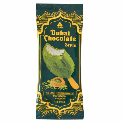 Морозиво пломбір ескімо DUBAI CHOCOLATE STYLE 55 г