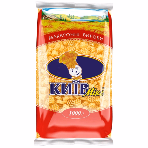 Макаронні вироби Київ Мікс 1 кг Квіточки