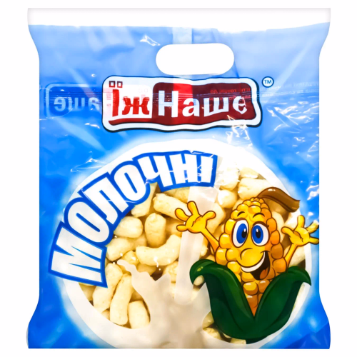 Кукурудзяні  палички  "Молочні" 175г "Їж наше" 10шт