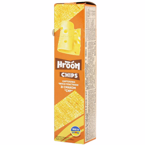 HROOM Чипси пластинки Сир 50г