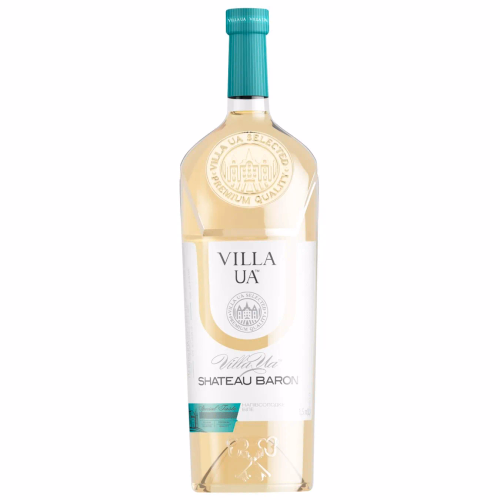 Вино ординар стол н/сол.біле Шато Барон ТМ VILLA UA  1,5л