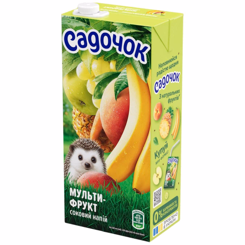 Садочок Мультифруктовий 0,95л.