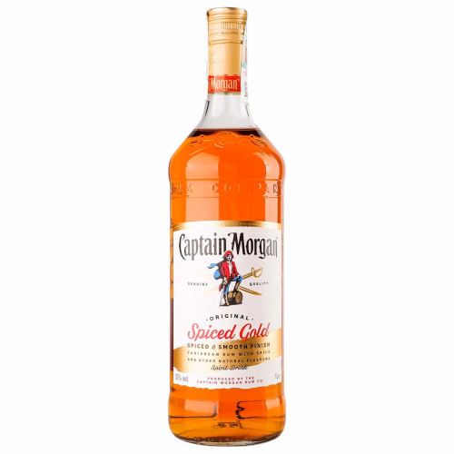 Напій алк на основі Карибського рому Captain Morgan «Spiced Gold» 1л