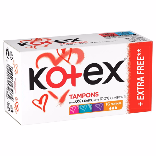 Тампони KOTEX 16+8шт Normal
