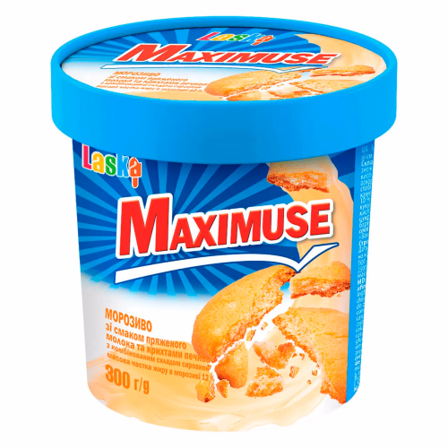 Відро Максимус зі смаком пряж/молока та крихт.печ.300г