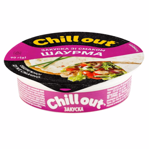 Закуска зі смаком шаурма 23% Chill out стакан 90г