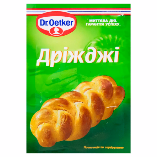 Др.Оеткер Дрiжджi Сухi 7г