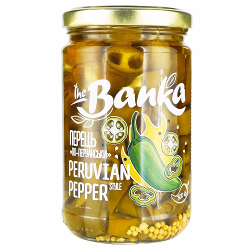 Перець гострий "По-перуанськи" ТМ "the Banka" 300г скло