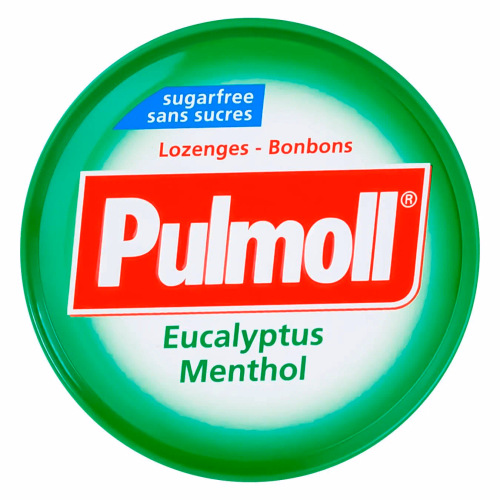 Льодяники Pulmoll евкаліпт-ментол, без цукру 45г