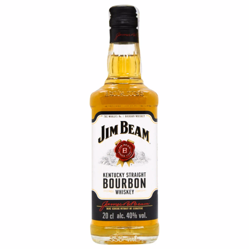 Віскі бурбон Jim Beam White 0,2 л.
