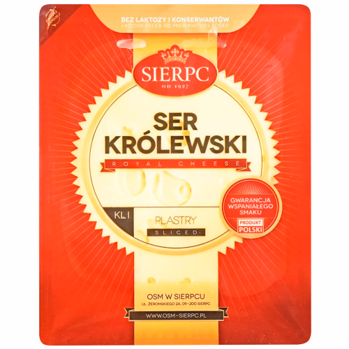 Нарізка Королівський тверд. Sierpc 150г