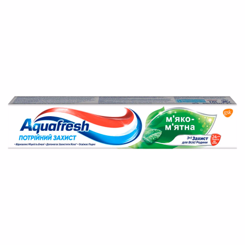 Зубна паста AQUAFRESH М'ЯКО-М'ЯТНА 50 мл