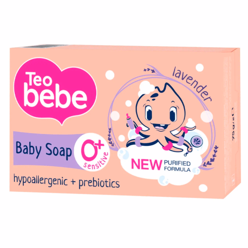 Дит.тверде мило ТМ Тео Bebe Lavender 75г