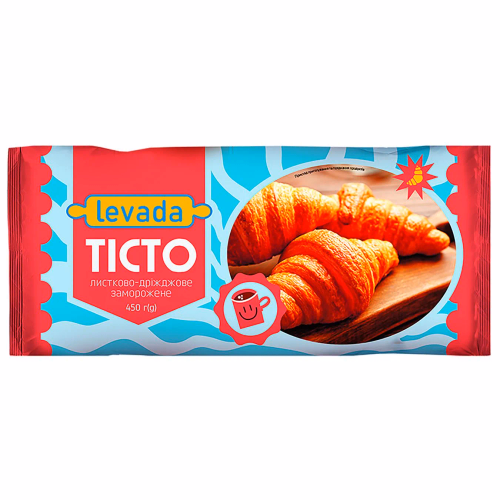 Тісто Левада лист.дріжд. 0,45кг