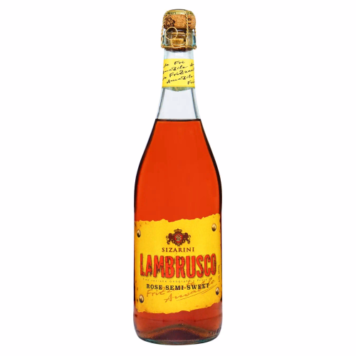 Вино Sizarini Lambrusko ігр,рож н/с 0.75л