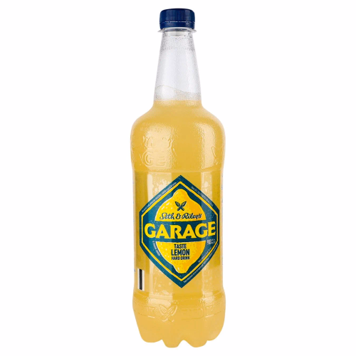 Пиво Garage Лимон 0,9л ПЕТ
