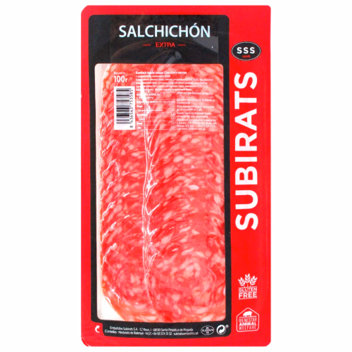 Салямі Subirats Salcichon нарізка 100г