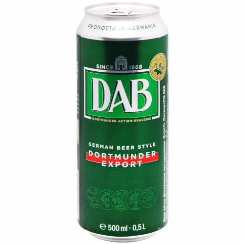 Пиво Dab 0,5л ж/б 5%