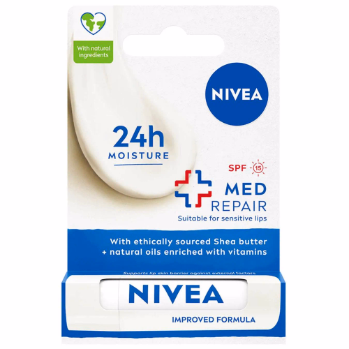 БАЛЬЗАМ ДЛЯ ГУБ ФРУКТОВЕ ІНТЕНСИВНИЙ ЗАХИСТ NIVEA 4,8 Г.