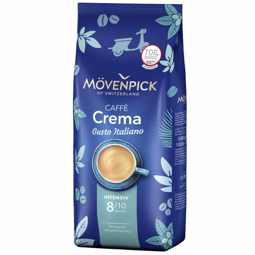 Кава зерно Movenpick 1kg Crema GustoItaliano (бірюзова)