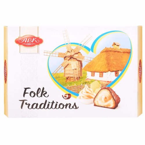 КОРОБ ЦУКЕРКИ Folk Traditional 142г