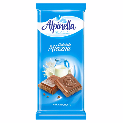 Шоколад Alpinella Молочна 90г