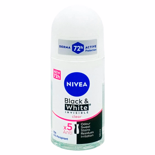 РОЛ Д/ЖІНОК ДЕО НЕВИД.ЗАХИСТ CLEAR NIVEA 50 мл