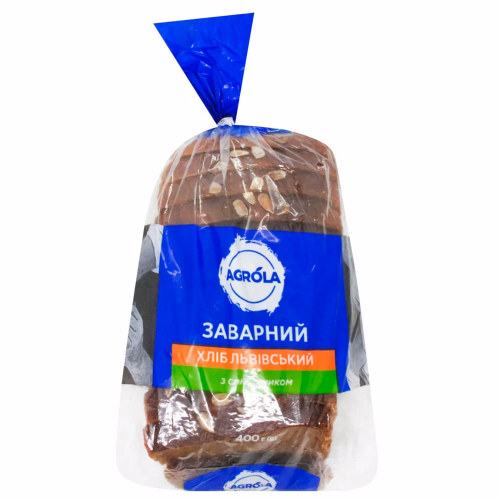 Хліб Львівський заварний з соняшником РЗ 0,4кг