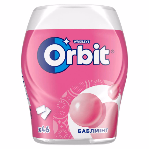 Жув Гум ORBIT Bottle Bubblemint  64г