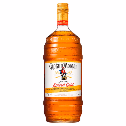 Напій алк на осн Карибського рому Captain Morgan Spiced Gold 1.5л