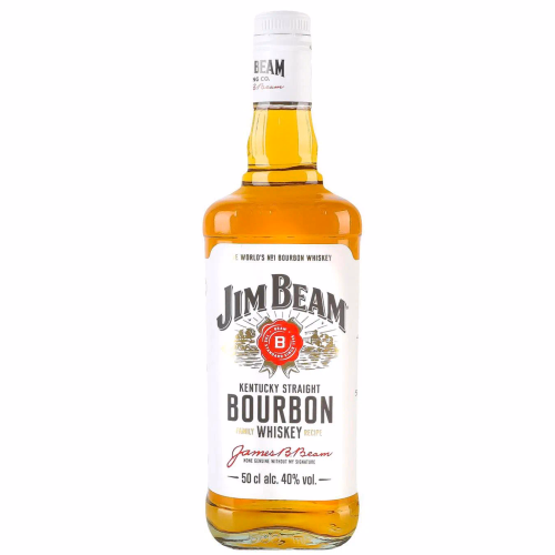 Віскі бурбон Jim Beam White, 0,5л.