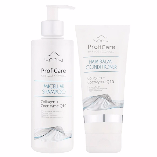 Sansi ProfiCare Hair шампунь + бальзам 400г в асортименті