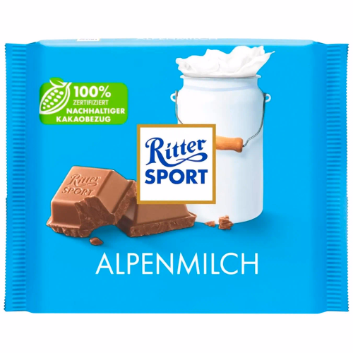 Шоколад молоч Ritter Sport альпійський 100 г