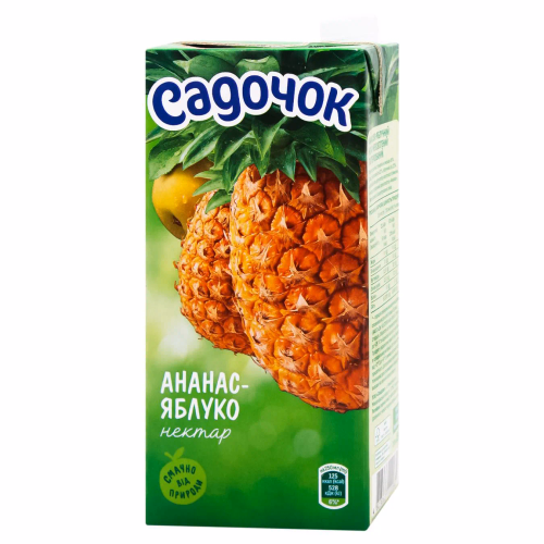 Садочок Ананасово-яблучний нект 0,95л