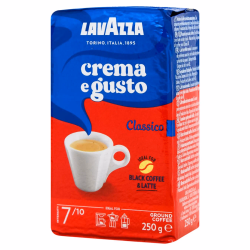 Кава мелена Lavazza 250g Crema Gusto Classico