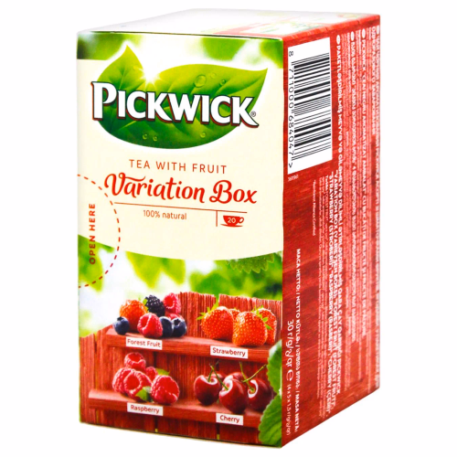 Чай чорний асорті Лісові ягоди Вишня Pickwick BwA 30г(20х15г)