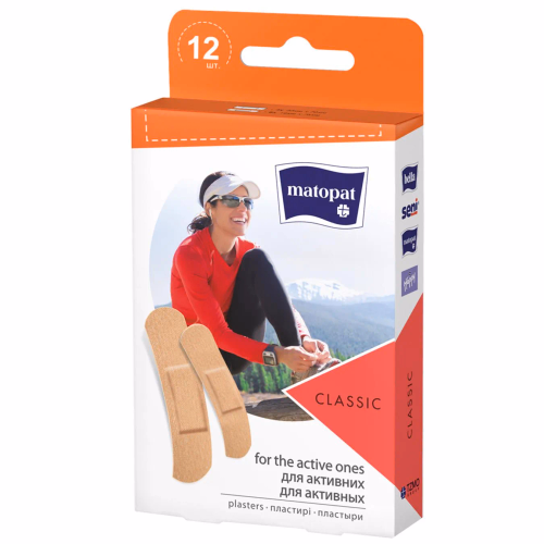 Пластир CLASSIC 12шт