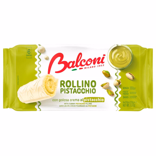 Бісквіт рулет фіст"ROLLINO AL PISTACCHIO 37г