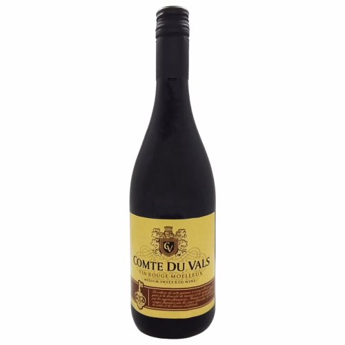 Вино н/сол червоне Comte du Vals rouge medium sweet 0,75л