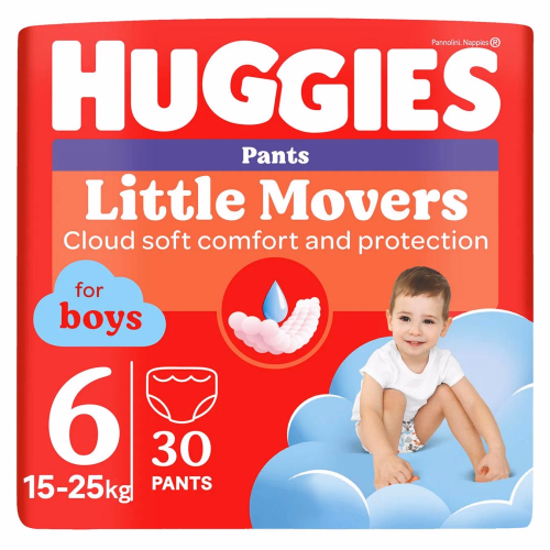 Huggies Pants підг-трус.дитячі 6 (15-25кг) 30шт BOY