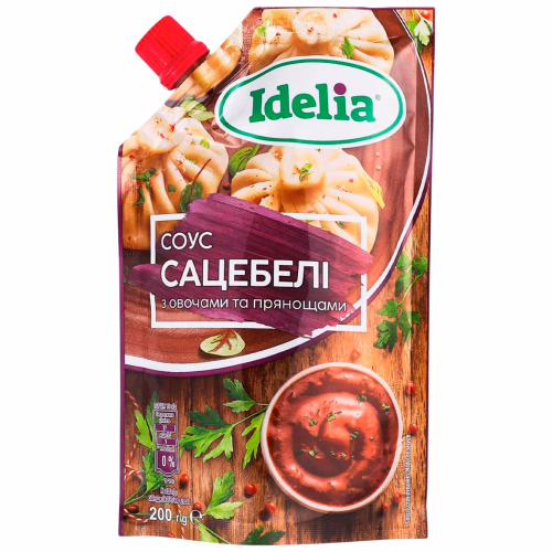 Соус з прянощами Сацебелі Idelia д/п 200г