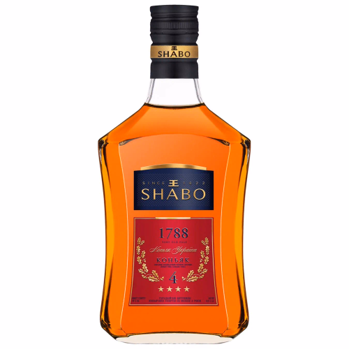 Коньяк України 4* 0.25л SHABO 1788