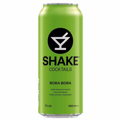 Слаб/алког напій SHAKE БОРА-БОРА  0,5л