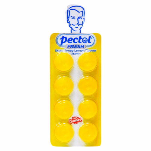 Льодяники Damel Pectol Lemon блістер 20г