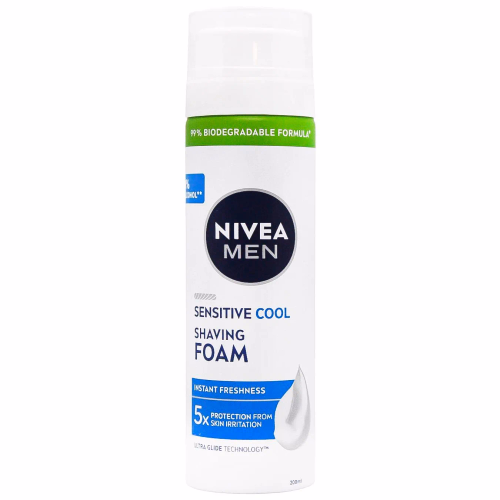 ПІНА ДЛЯ ГОЛІННЯ ОХОЛОДЖУЮЧА NIVEA 200 МЛ.